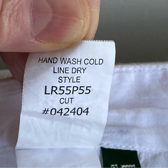 Lauren Ralph Lauren White Poet Boho Peasant Blouse Shirt Tunic Cover-up - Picture 8 of 11